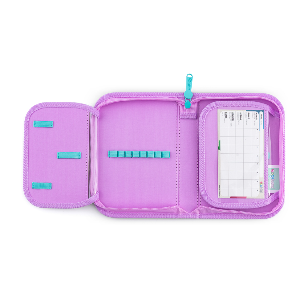 Penál 1 p. 2 chlopně, prázdný Unicorn